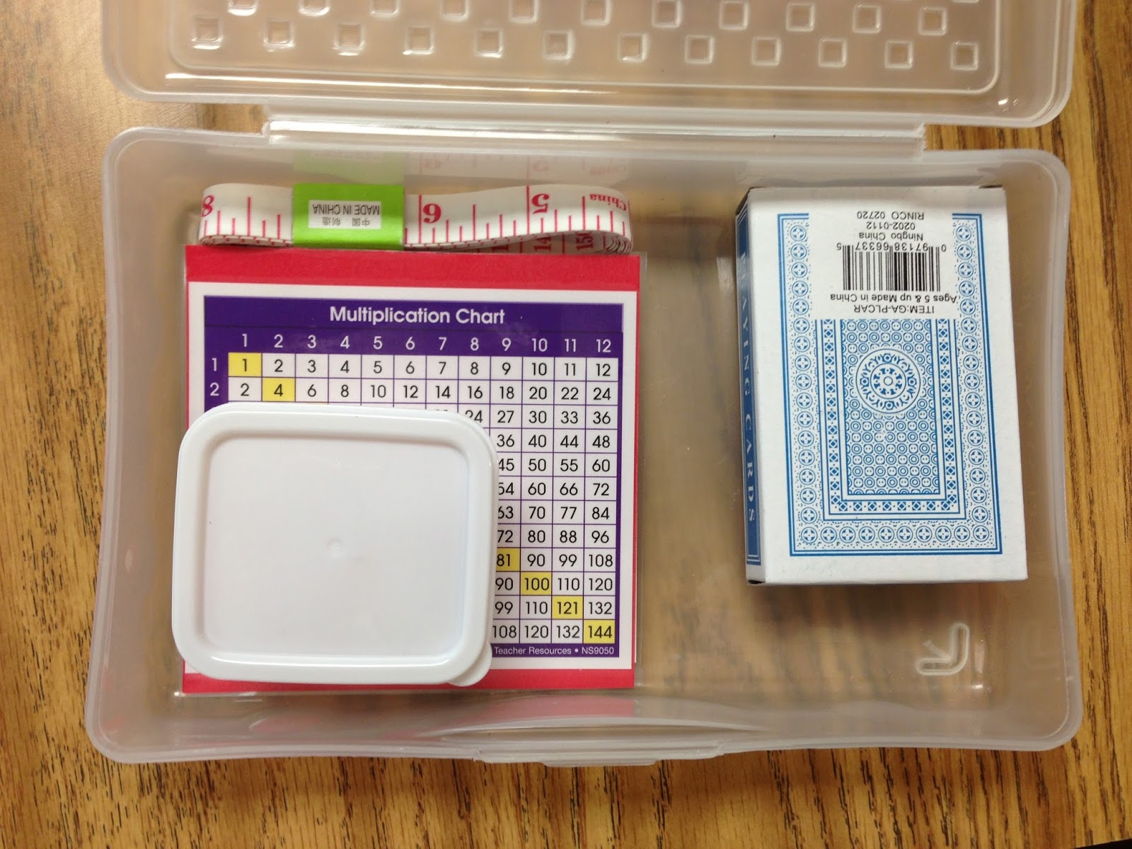 In and out boxes math image