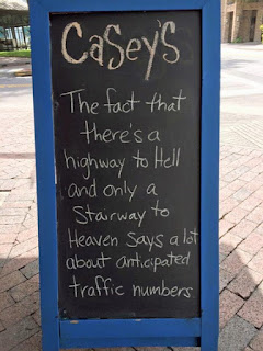 caseys pub sign highway to hell stairway to heaven pub sign funny win