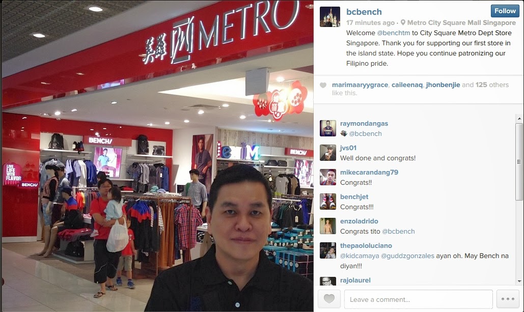 Bench Apparel Now In Singapore Hello Welcome To My Blog