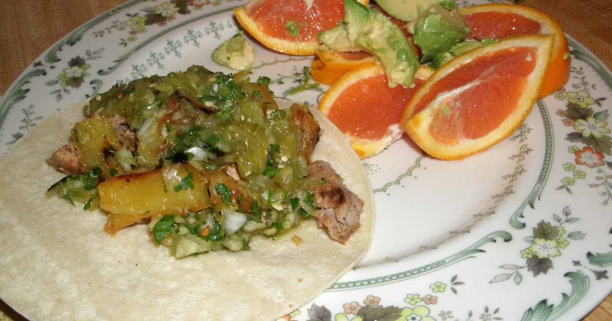 Dinner Tonight at Loretta's Tacos al Pastor...with Leftover Pork Tenderloin