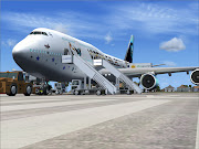 FSX Boeing 7478i Virgin Galactic textures with advanced VC by Alejandro .