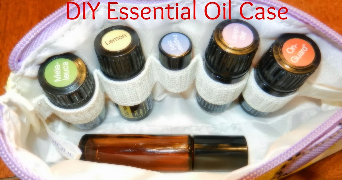 Mama Gets It Done DIY Essential Oils Carrying Case