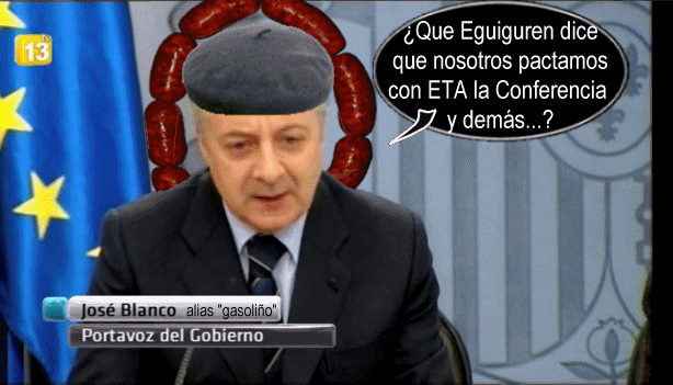 Pepiño, chorizo y embustero