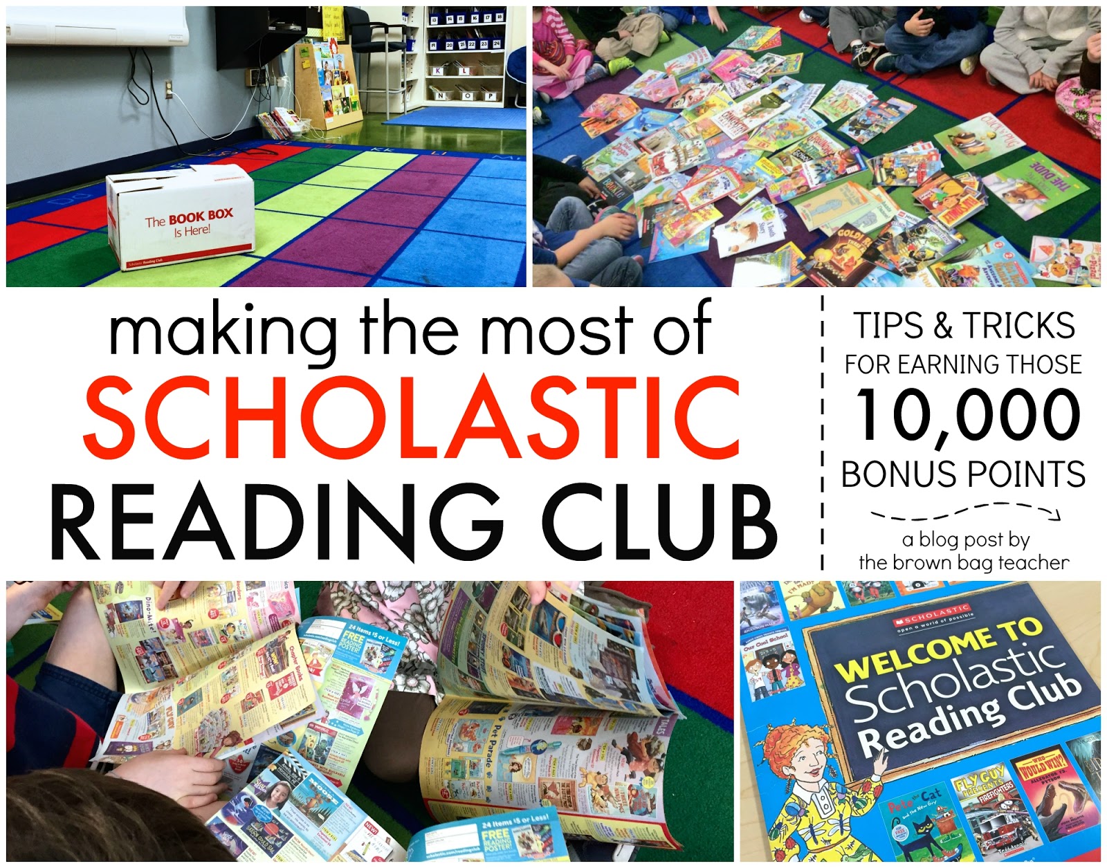 Scholastic Reading Club Tips Tricks The Brown Bag Teacher