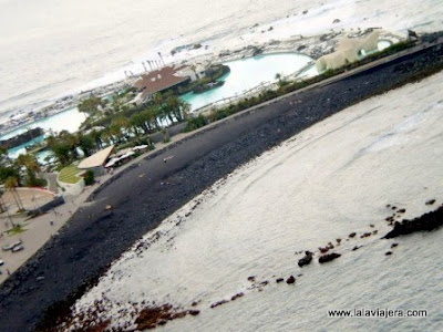 Playa Martíanez, con los lagos al fondo Playa Martianez Puerto Cruz, Tenerife