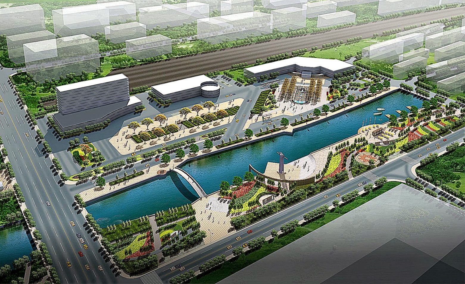 3D Architectural City Design widescreen wallpaper Wide 3D Architectural City Design widescreen wallpaper Wide