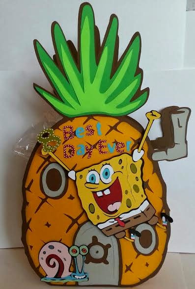 Spongebob Birthday Candy Box