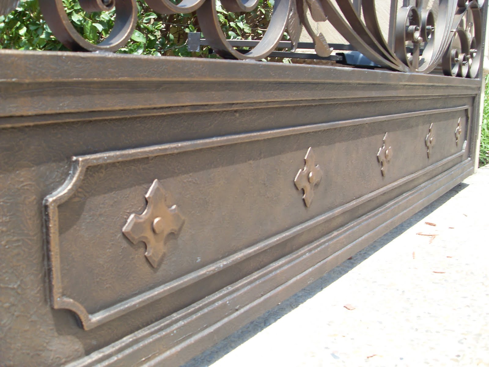 Wrought Iron Maiden Oil Rubbed Bronze Gates