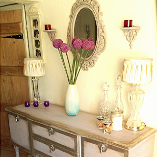 Sideboard and mirror
