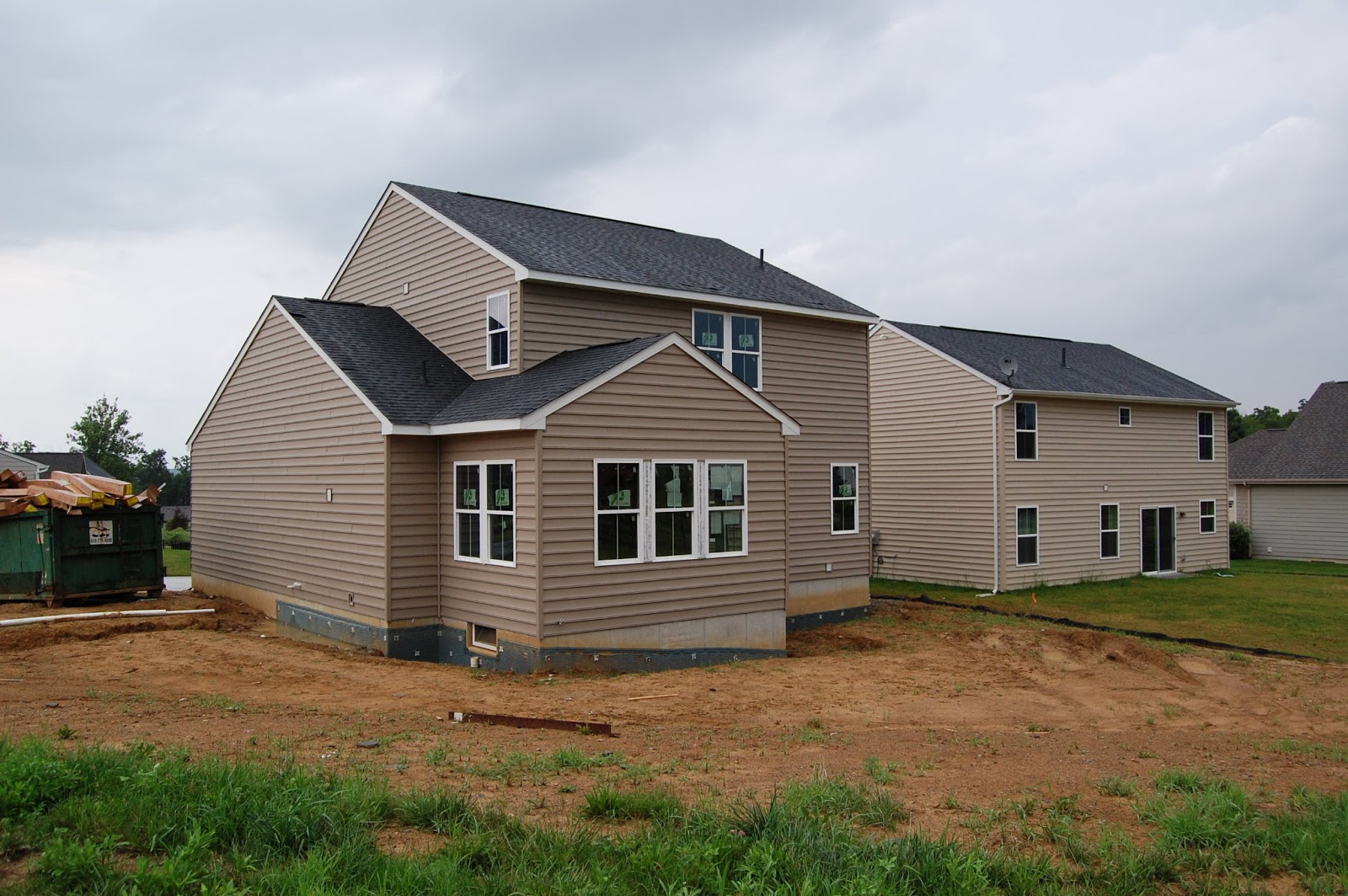 Building our First Home with Ryan Homes Day 47 Siding