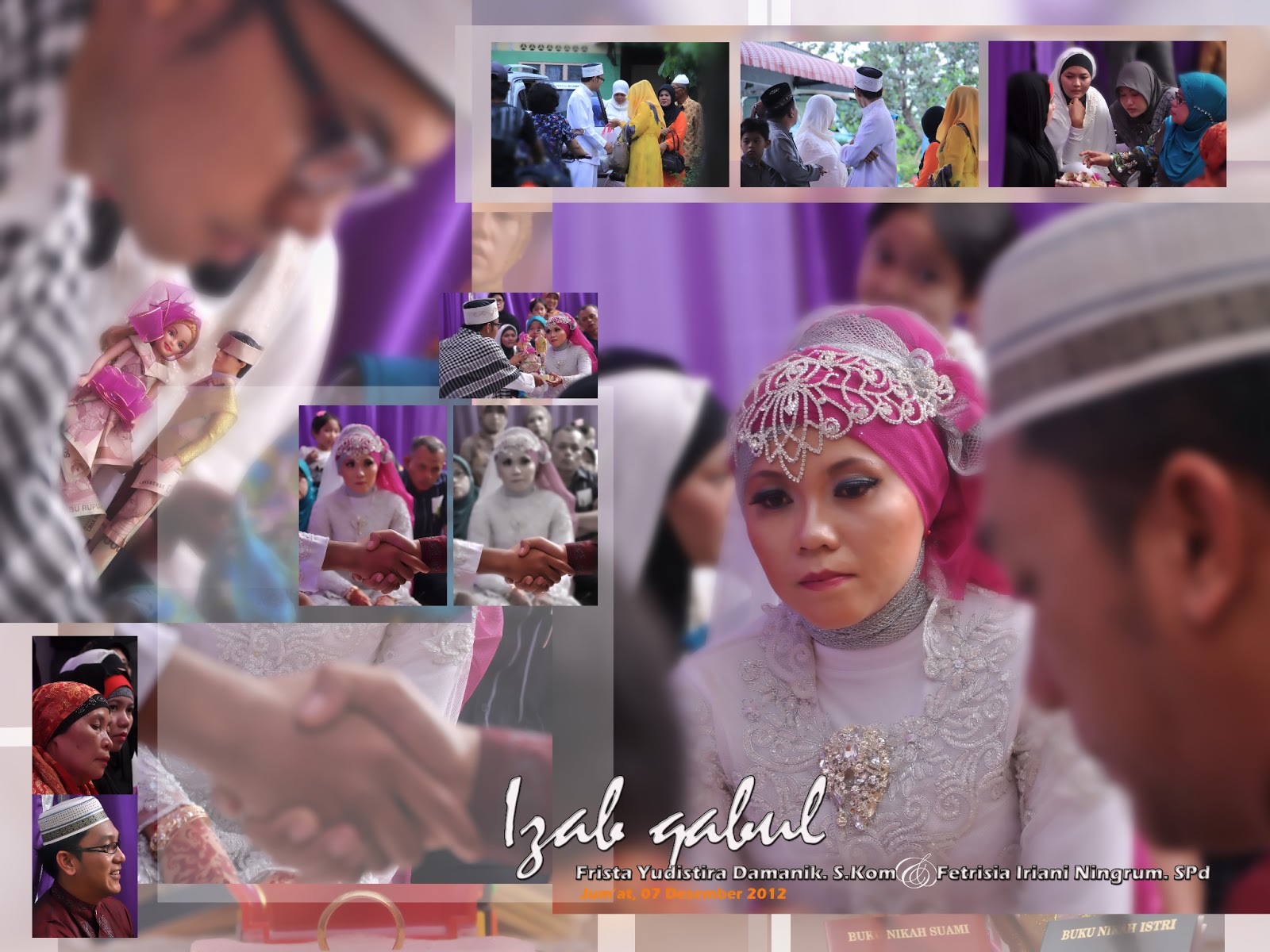 kebaya pengantin ijab kabul