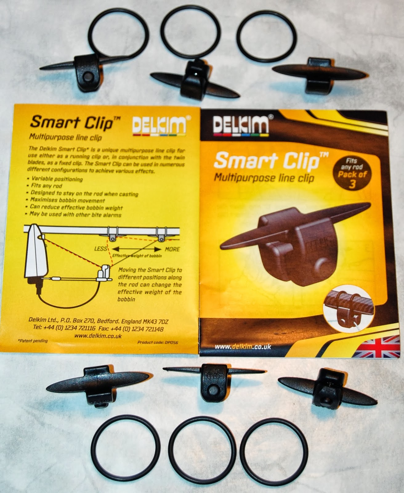 Carpstalker Delkim Smart Clips.
