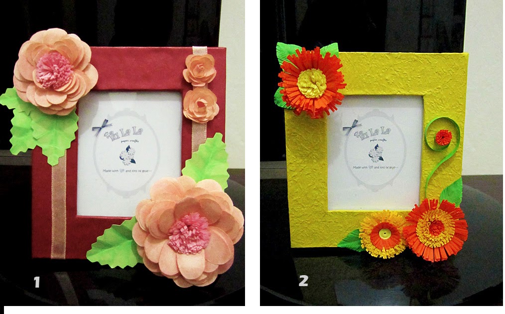 The Twinkling of... Handmade Paper Frames