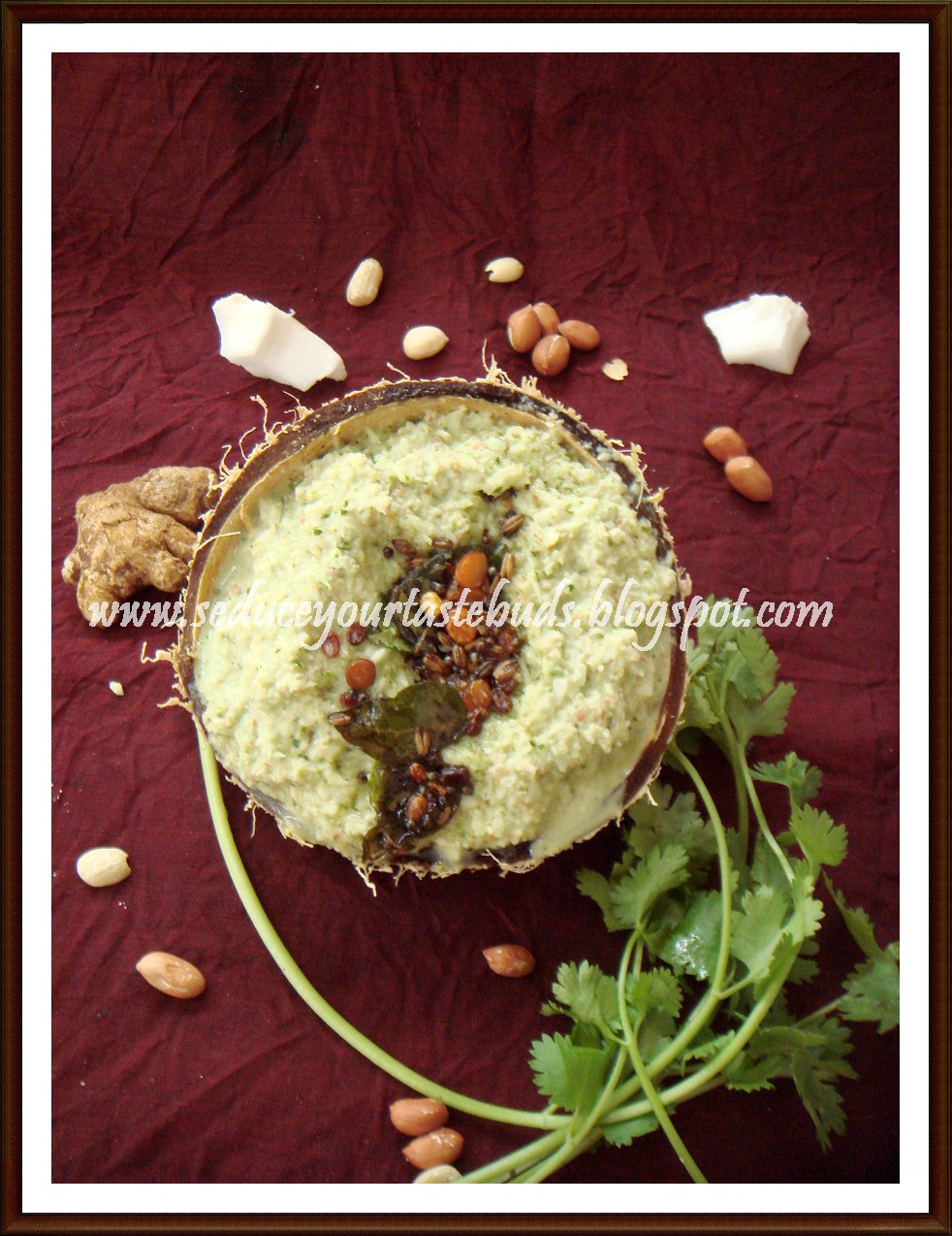 Peanut Coconut Coriander Chutney Seduce Your Tastebuds...