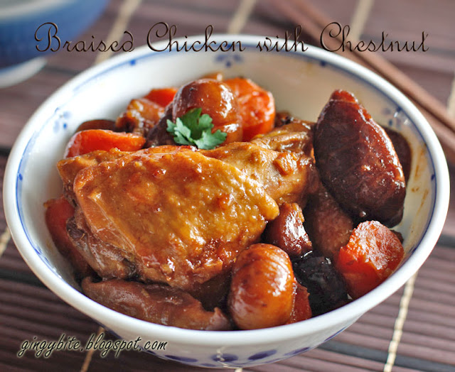 Braised Chicken with Chestnut 板栗焖鸡