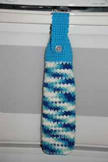 crochet hanging towel
