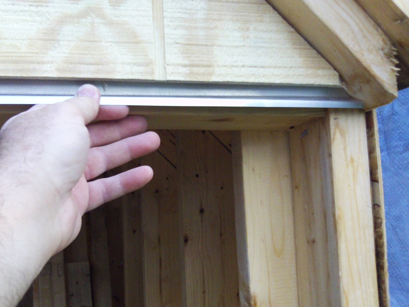  Garage Door Opening Flashing with Electrical Design