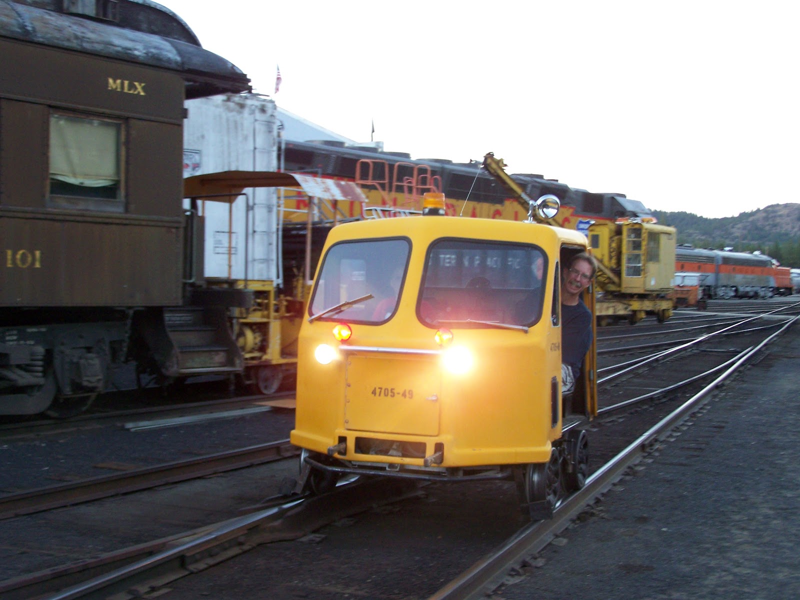 The Journey Unexpected Driving a Speeder Car on Train Tracks