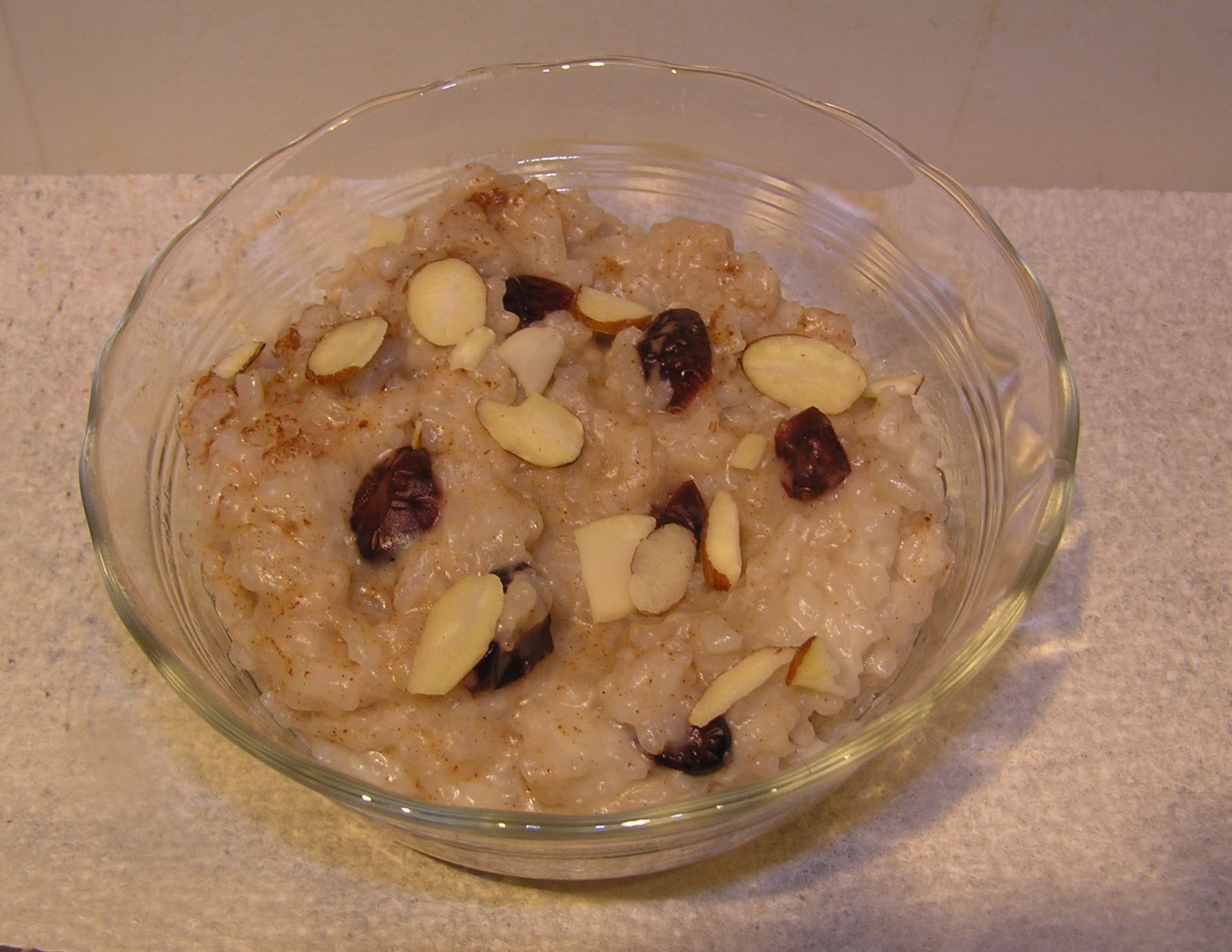 Vegan Almond Rice Pudding Easy