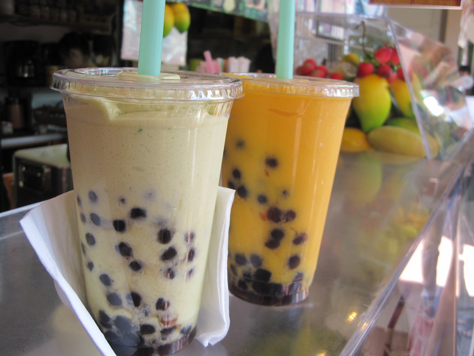 Fresh Fruit Bubble Tea Recipe Easy Dessert Recipes