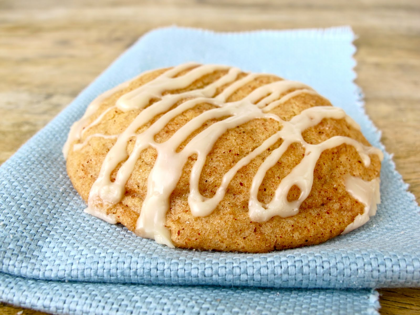 Jenny Steffens Hobick Snickerdoodle Cookies with Maple Glaze