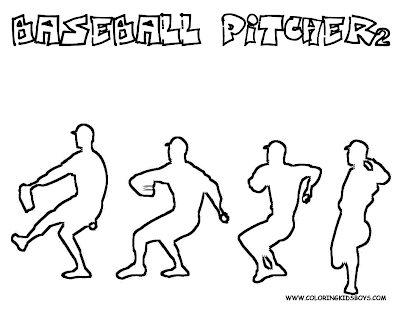 Sport Coloring Pages , Baseball Coloring Pages