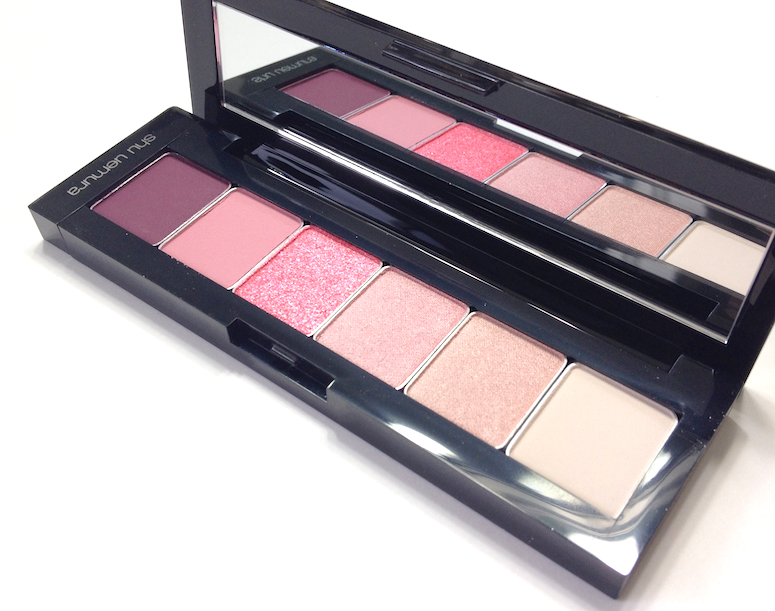 Shu Uemura Ready To Wear Palette (Pink Hues) and Drawing Pencils (M Black 01, M Grey 05, M Earthy Brown 82, ME Green 51)