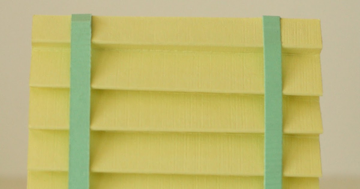 Notable Nest Window Blinds Birthday Card [PTI Blog Hop]