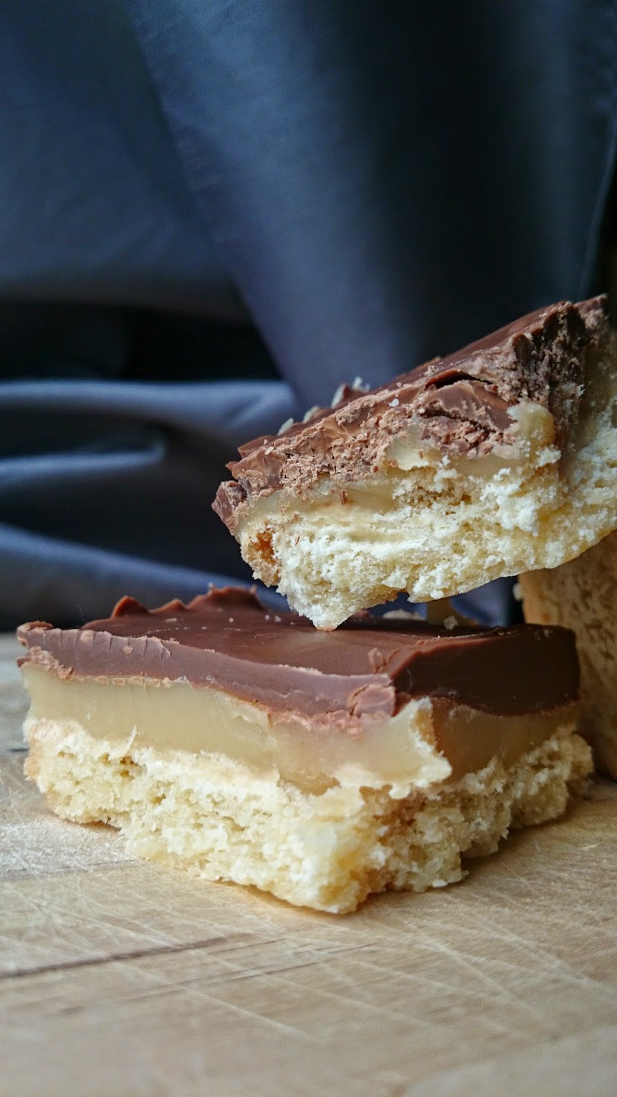Haute Blonde Ambition Costa's Chocolate Caramel Shortbread Recipe Steal