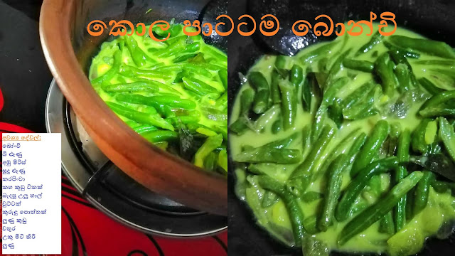 කොල පාටටම බොන්චි මාලුවක් (A Green Bean) - Your Choice Way කොල පාටටම බොන්චි මාලුවක් (A Green Bean) - Your Choice Way