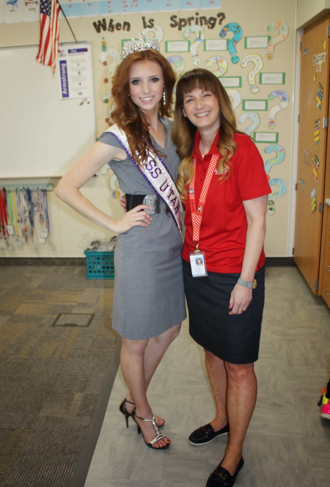 Miss Utah International 2014 Neil Armstrong Academy