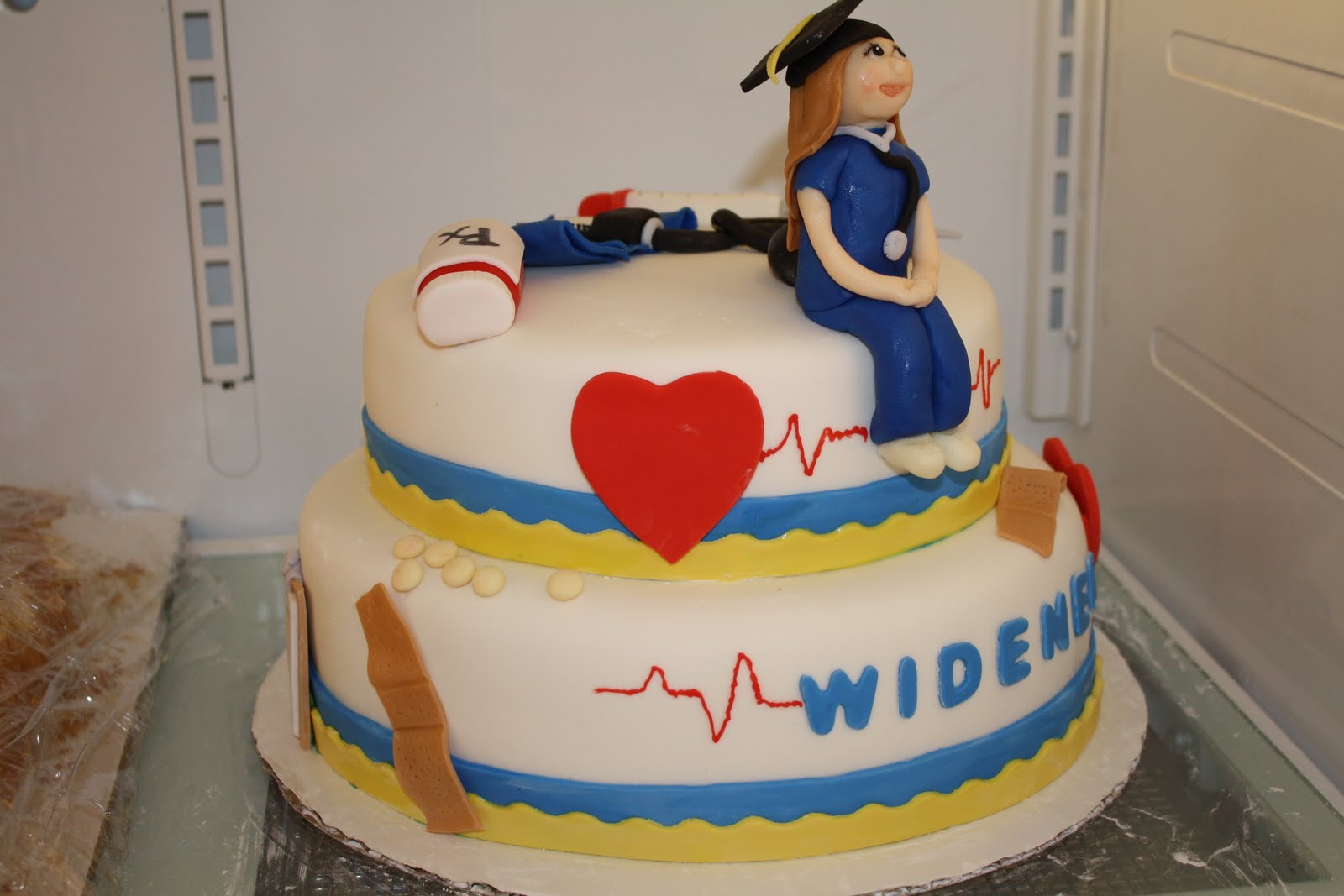 Katrina S Custom Cakes Nurse Graduation Cake
