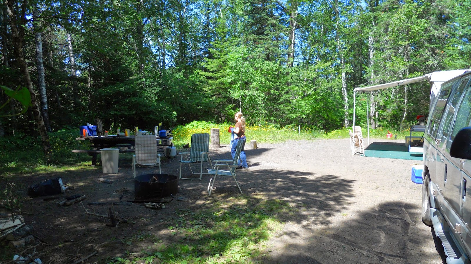 National Forest Camper Kimball Lake Campground