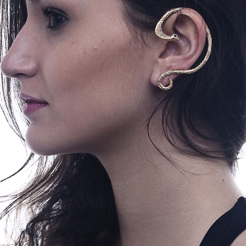 Ateliê Nete Viana Ear cuff, saiba como usar o modelo de brinco do momento