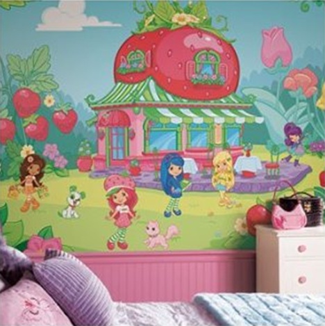 STRAWBERRY SHORTCAKE BEDROOMS DECOR - BEDDING SET : BEDROOMS ...