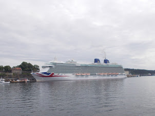 "M.V.Brittania" in Oslo harbour