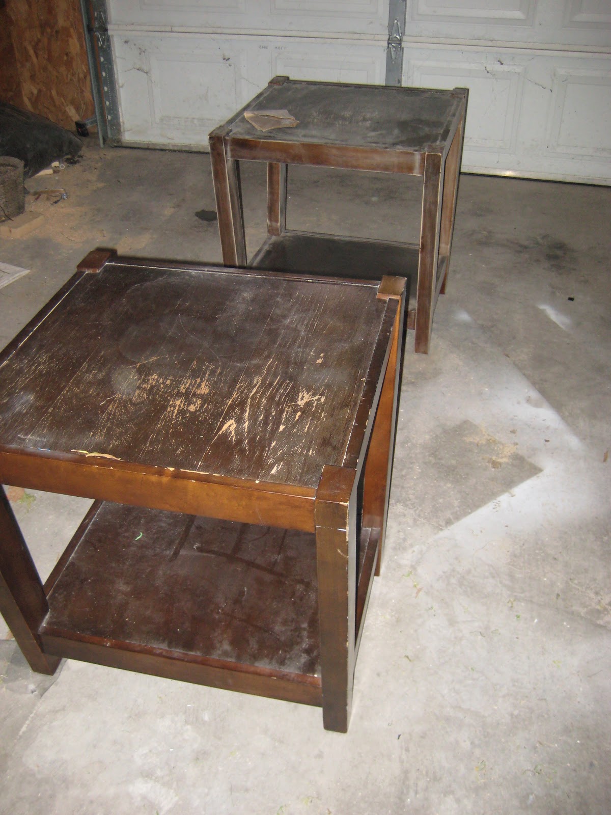 Tedious Tinkering Mirrored Mosaic Tables