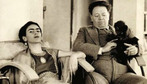 A TRAVES DEL UNIBERTO: Frida Kahlo y Diego Rivera en imágenes