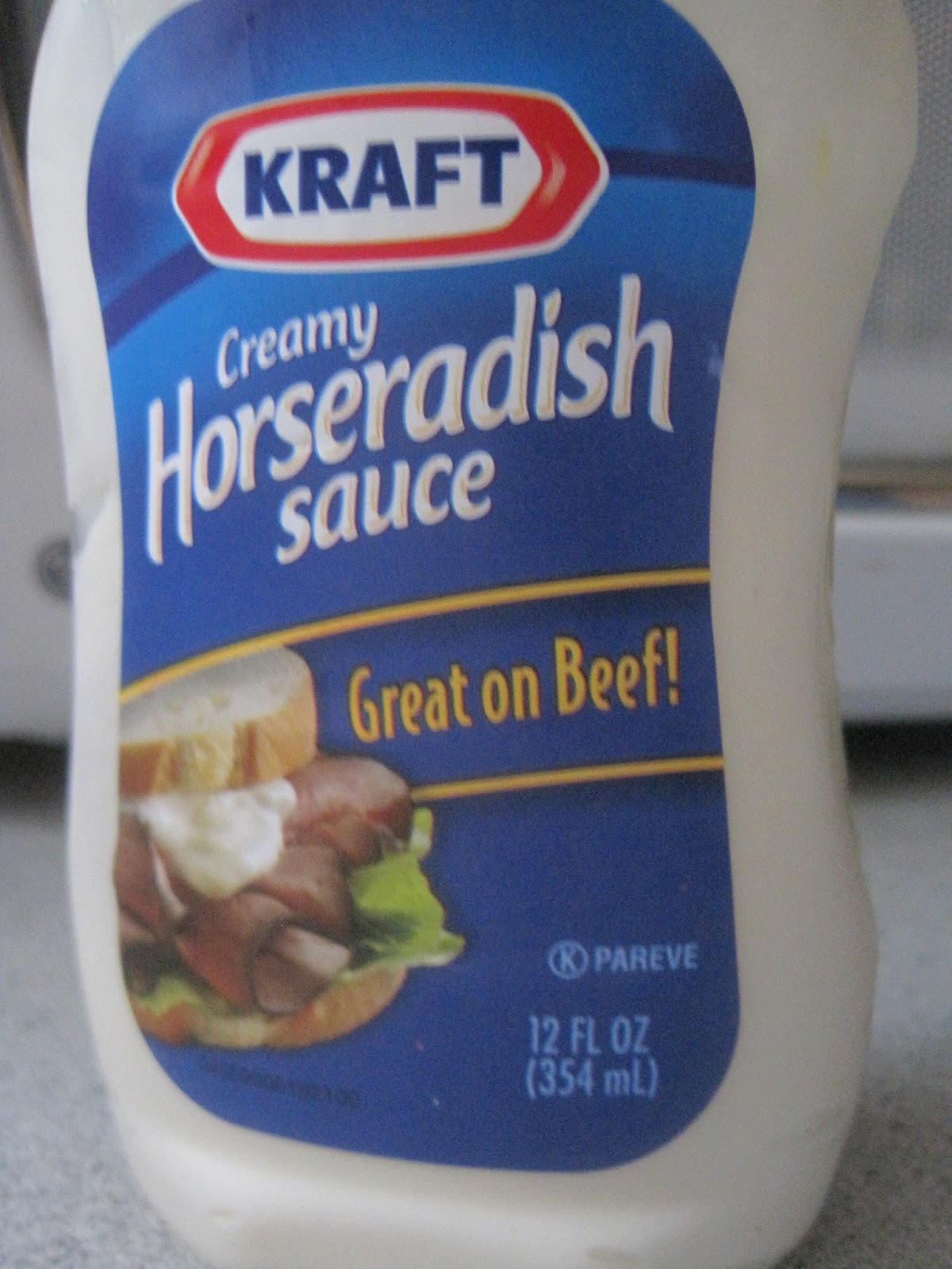 the mixed stew Tuesday’s Cupful Kraft Horseradish Sauce