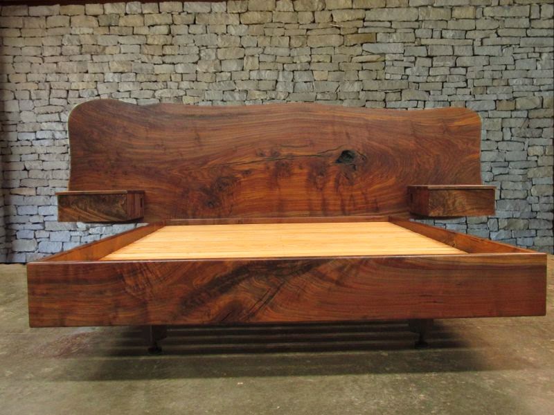 Live Edge Wood Bed Frame Live Edge Wood Bed Frame
