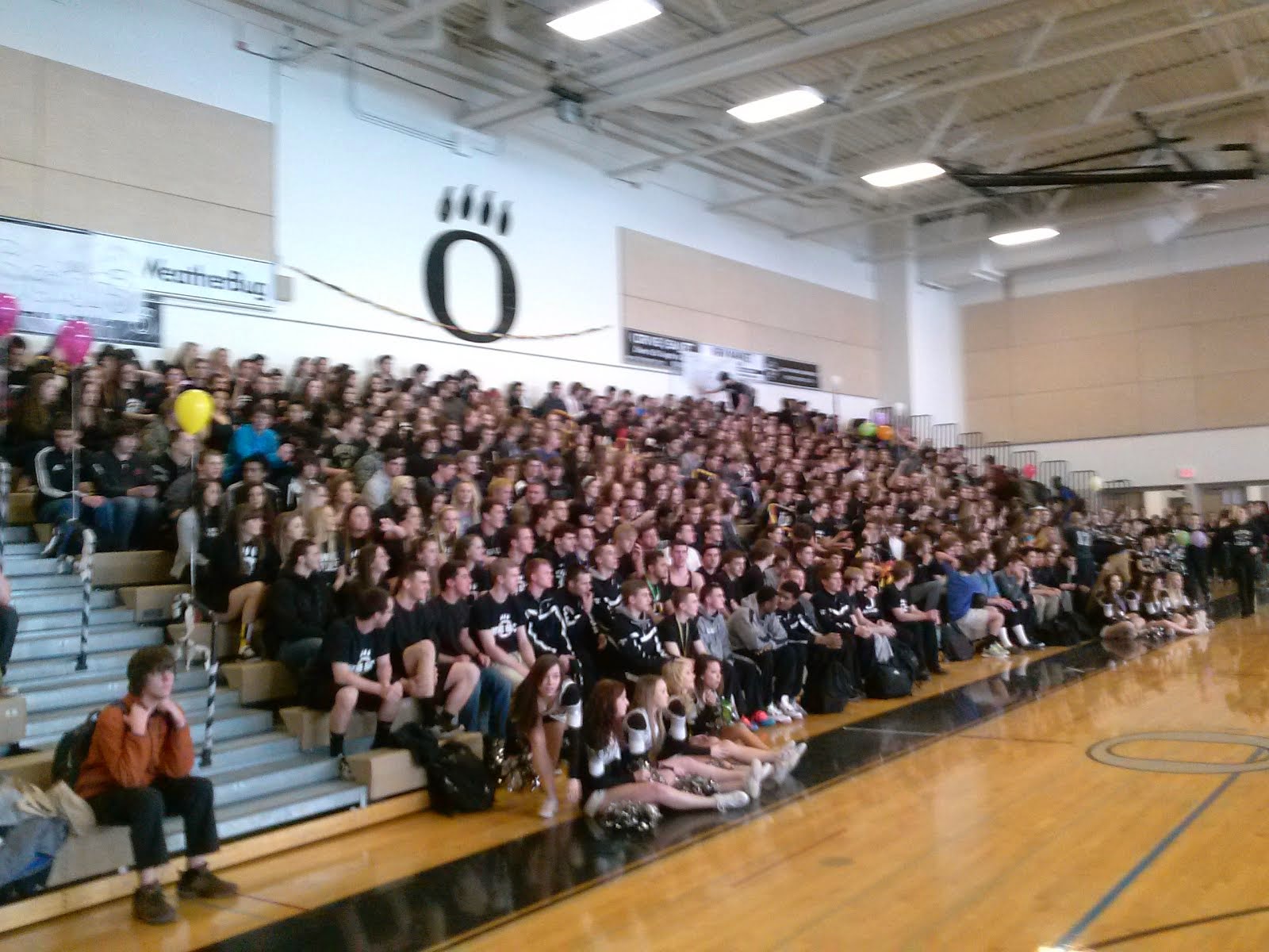 Pep Rally Before State Game