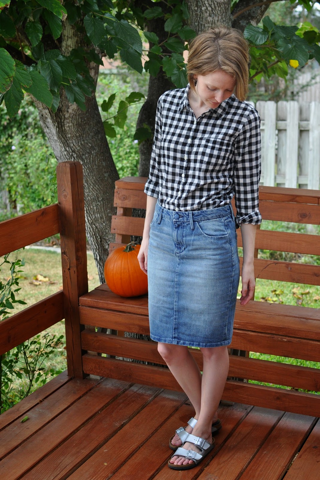 Dress Up Jean Skirt Jesse Coulter