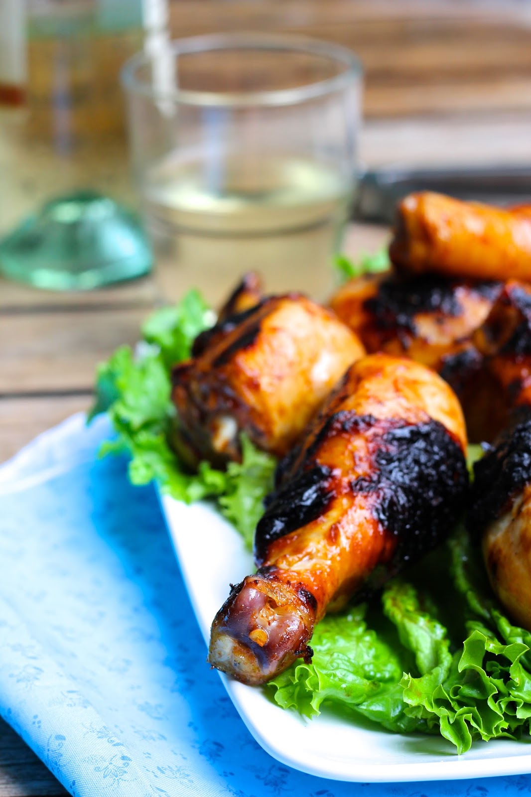 ValSoCal Grilled BBQ Glazed Chicken