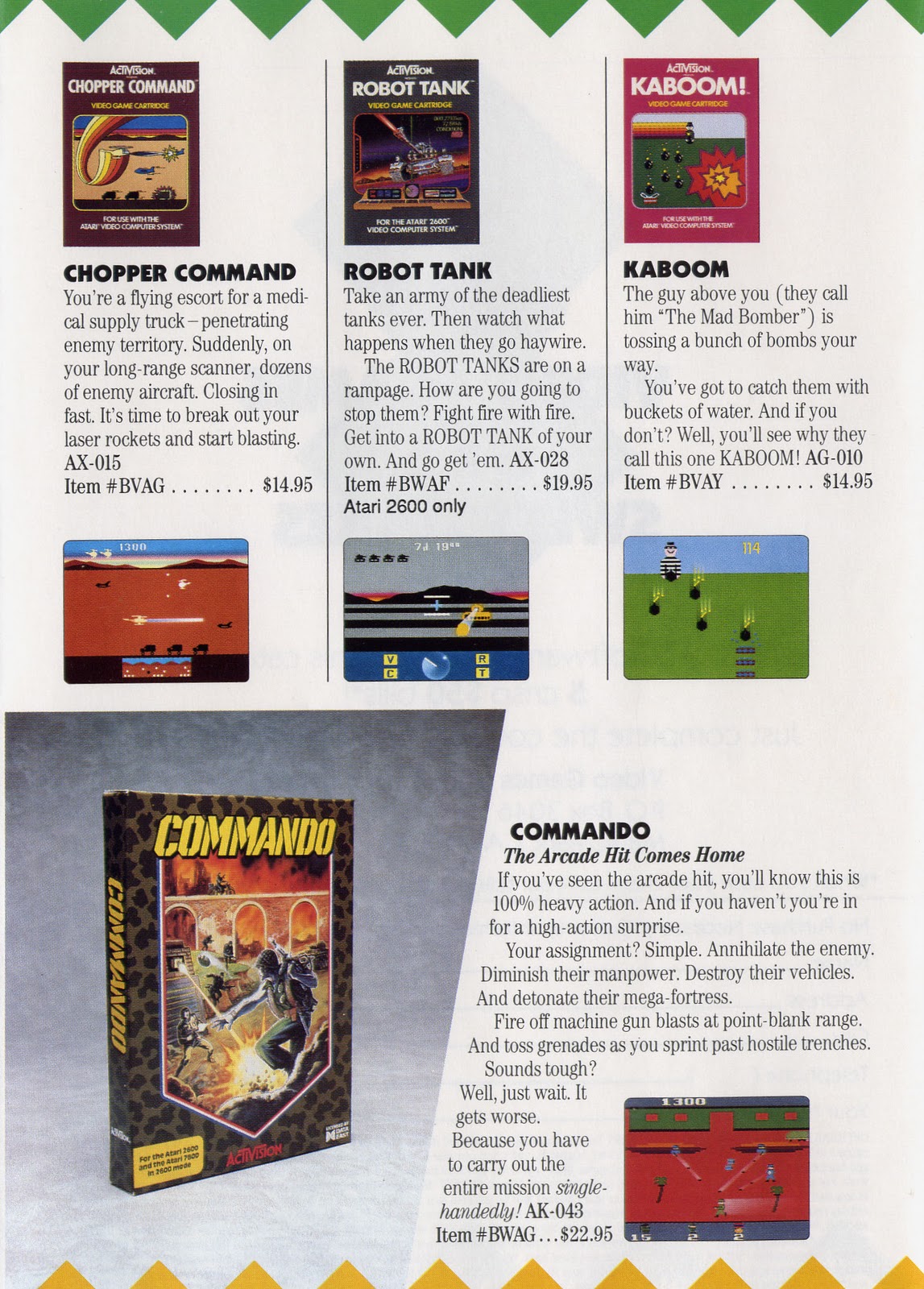 Atari 2600 VCS Keystone Kapers : scans, dump, download