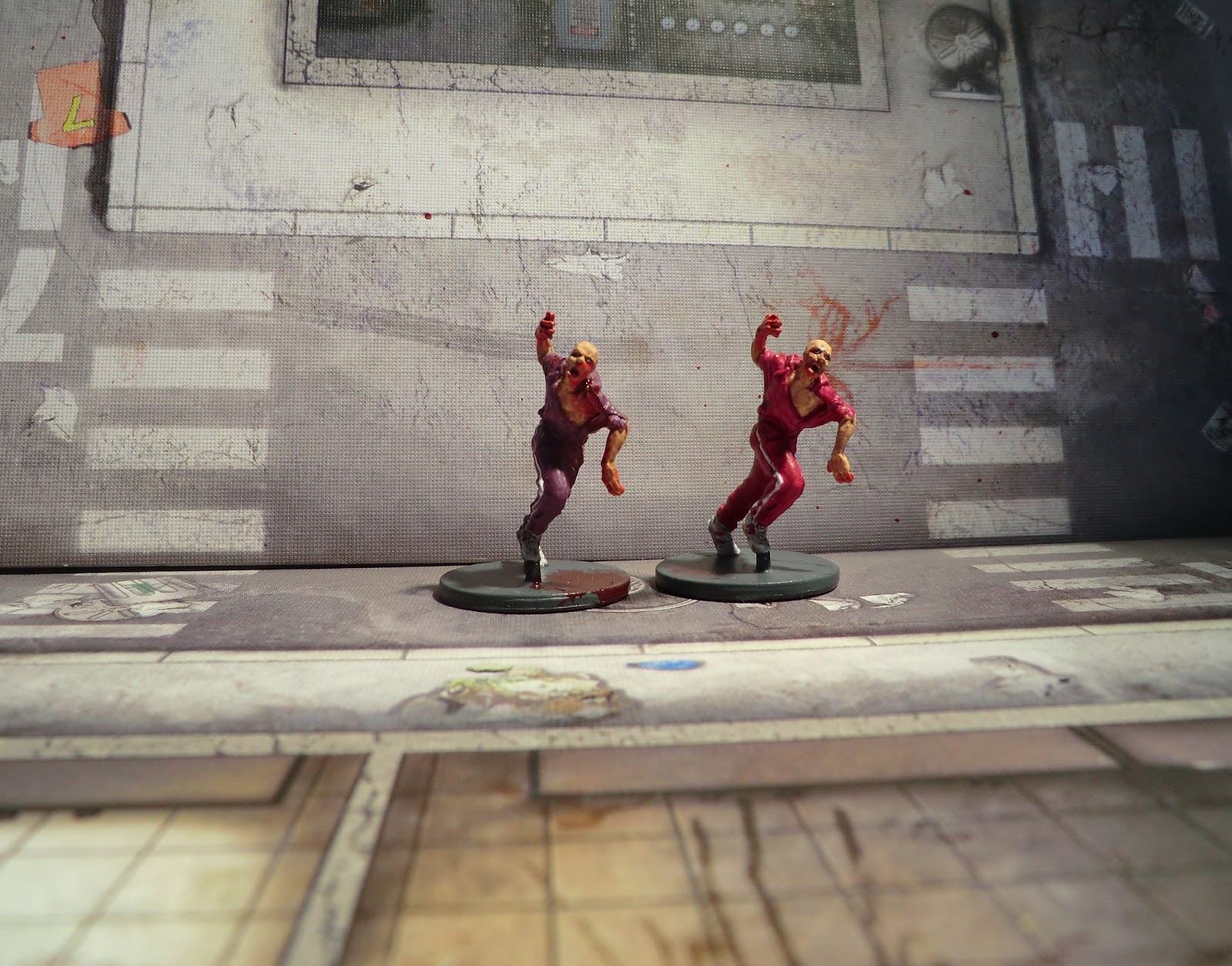 Zombicide! Zombicide! Jogging Zombies II (Painted Runners)