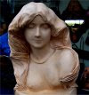 Lámpara busto mujer
