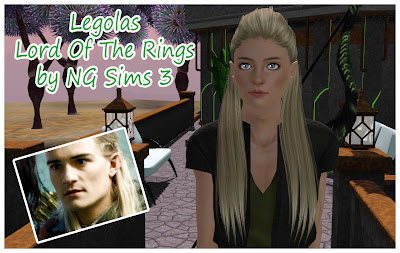 Готовые персонажи: персонажи книг/фильмов/сериалов/игр/аниме/мультфильмов. Legolas-lord-of-the-rings-sim