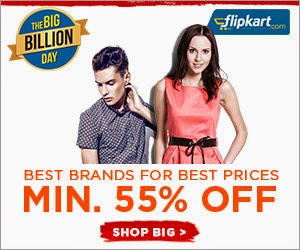 (New Stock Added) Minimum 55% Off on Men’s / Women’s Clothing & Footwear @ Flipkart