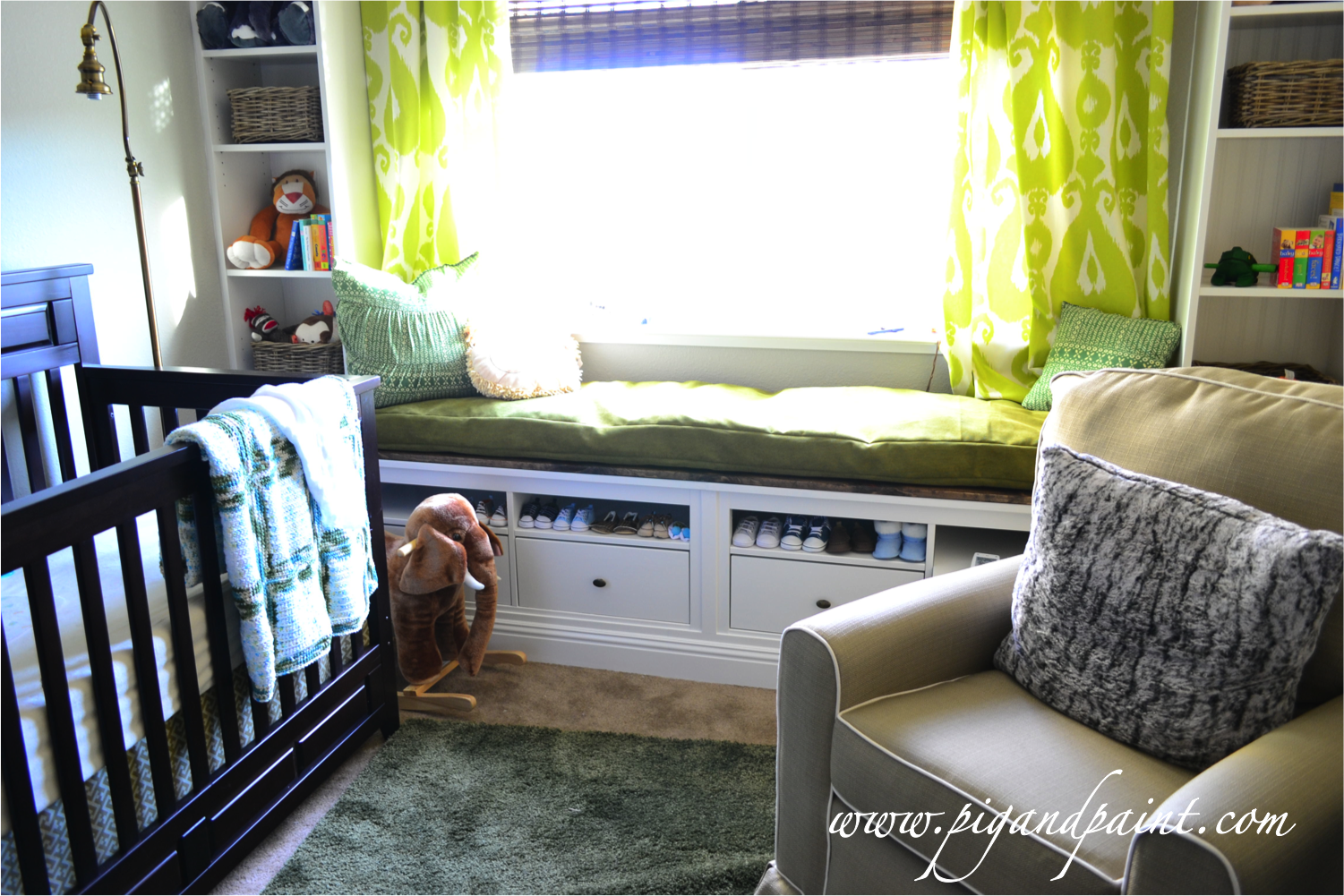 Nursery Window Seat Bench Cushion