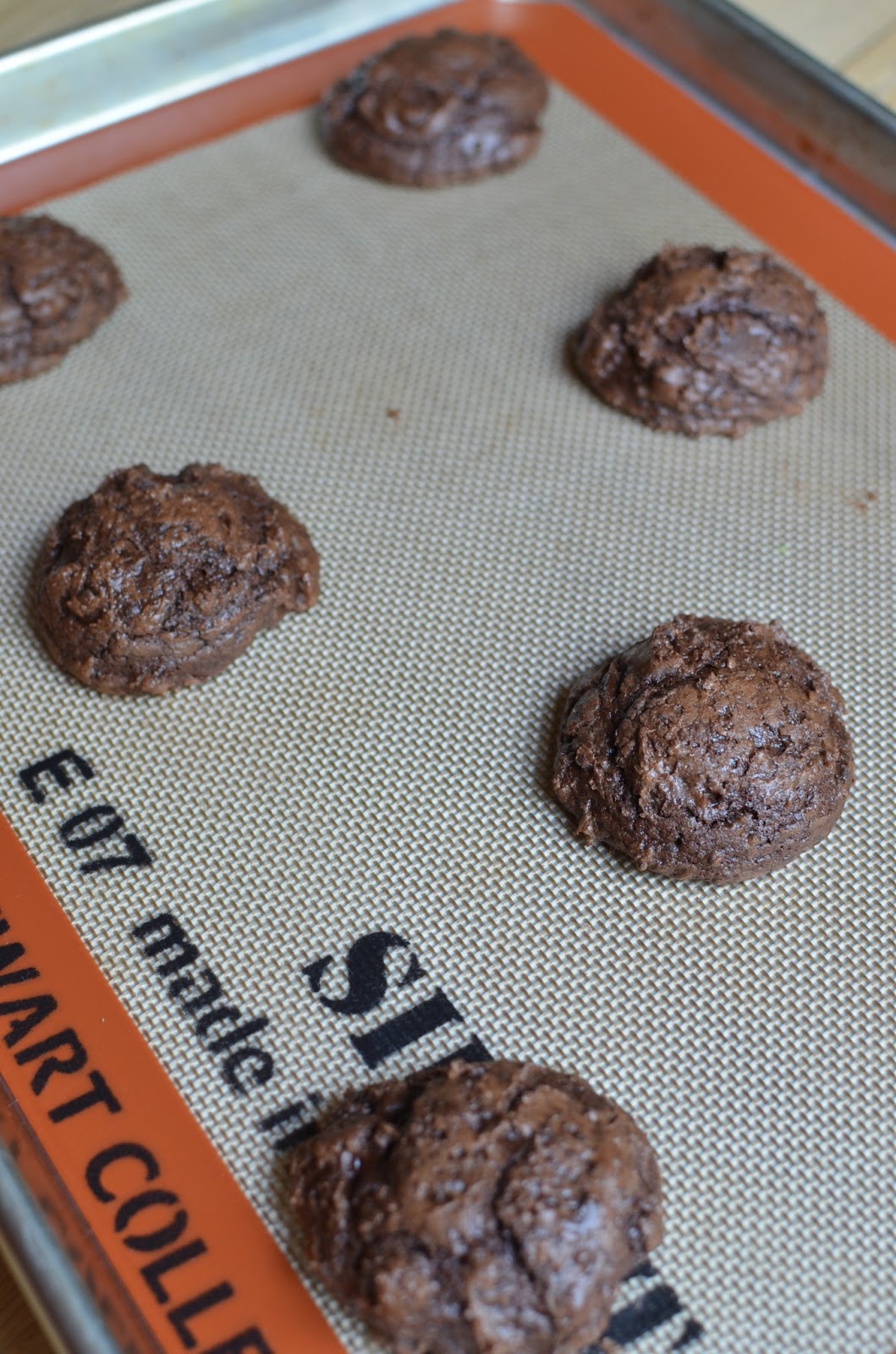 Playing with Flour Doublechocolate espresso bean cookies